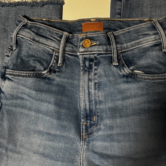 MOTHER The Hustler Ankle Fray "One Last Trip" Size 25 - Picture 2 of 11